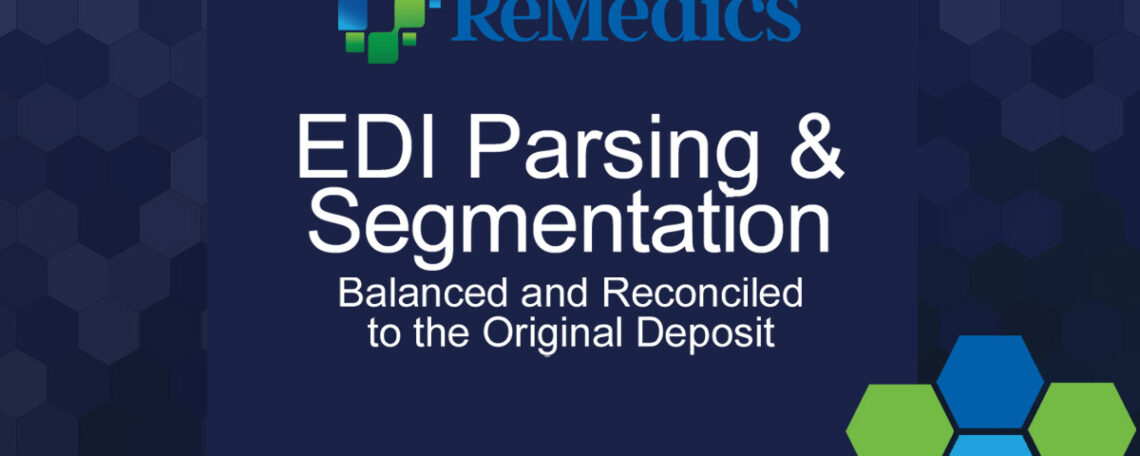 ReMedics EDI Parsing and Segmenting Services